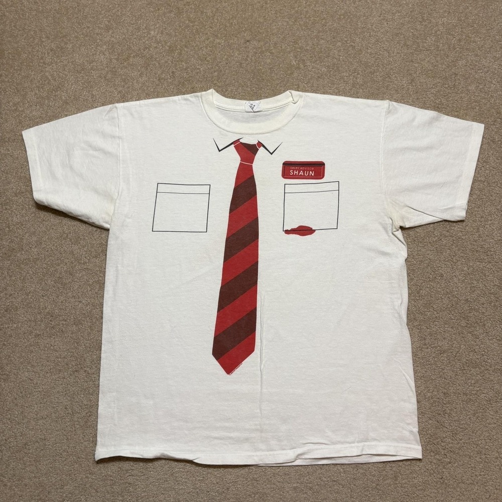Vtg Shaun Of The Dead Shirt Mens Medium Horror Movie Promo Tee Zombies 2004